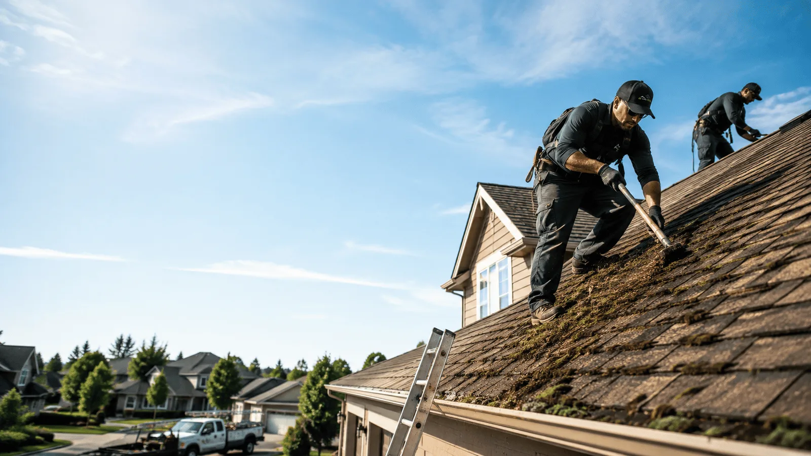 Roof Moss Removal in Arbela, MO near me